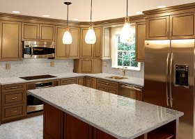 Beige Sparkle Kitchen